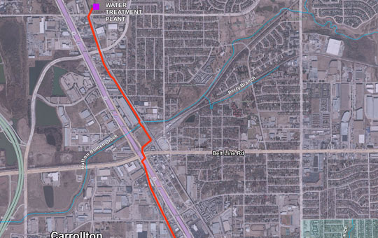 DWU Elm Fork By-Pass Pipeline